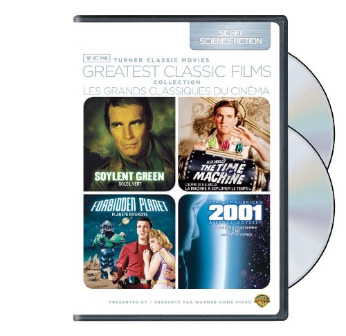 TCM GREATEST CLASSIC FILMS COLLECTION: SCIENCE FICTION (2001 A SPACE ODYSSEY   SOYLENT GREEN   FORBIDDEN PLANET   THE TIME MACHINE) (BILINGUAL) Fashion