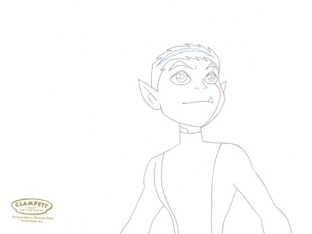 Teen Titans Original Production Drawing: Beast Boy Online now