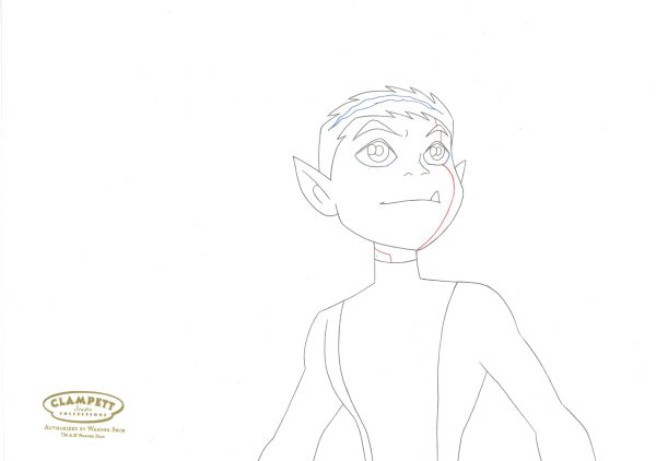 Teen Titans Original Production Drawing: Beast Boy Online now