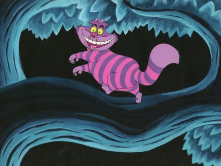 Alice in Wonderland Original Production Cel: Cheshire Cat (Framed) on Sale