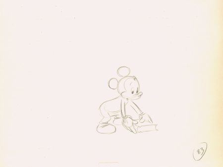 Mickey s Christmas Carol Original Production Drawing: Mickey Mouse Online Hot Sale