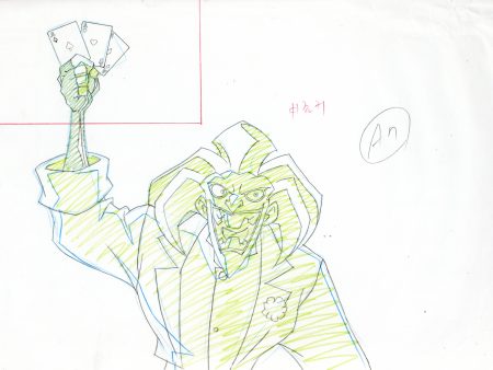 The Batman Original Production Drawing: The Joker For Discount