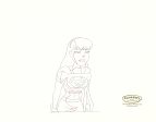 Justice League Unlimited Original Production Drawing: Supergirl For Discount