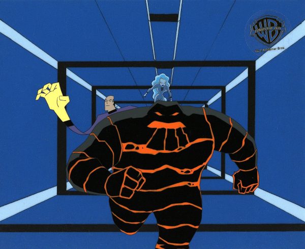 Batman Beyond Original Production Cel with Matching Drawings: Magma, 2-D Man, Freon Sale