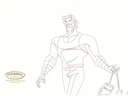 Justice League Unlimited Original Production Drawing: Green Arrow For Discount