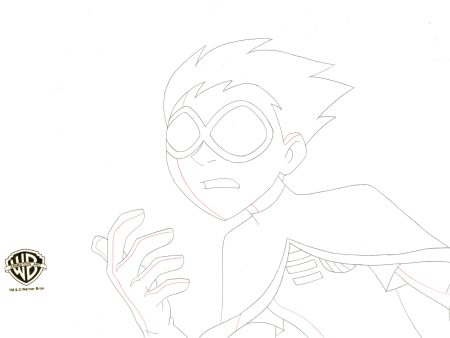 Teen Titans Original Production Drawing: Robin Online