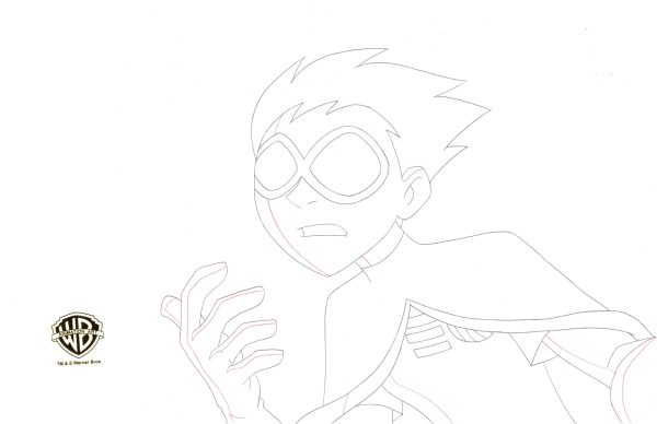 Teen Titans Original Production Drawing: Robin Online