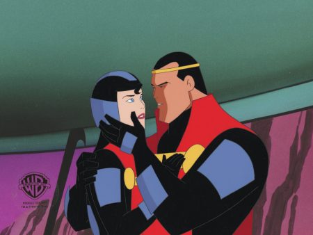 Superman The Animated Series Original Production Cel: Jor-El and Lara-El Online Hot Sale