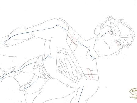 Legion of Super Heroes Original Production Drawing: Superman Sale